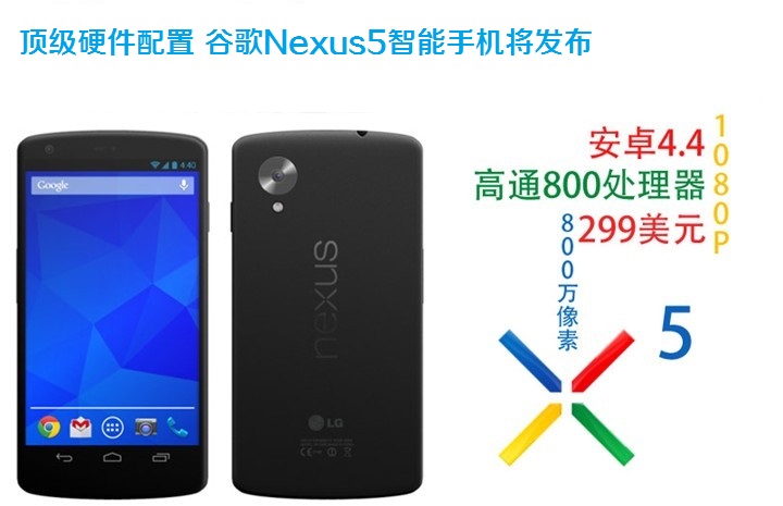 安卓4.4顶配四核 谷歌Nexus5手机传闻汇总_1