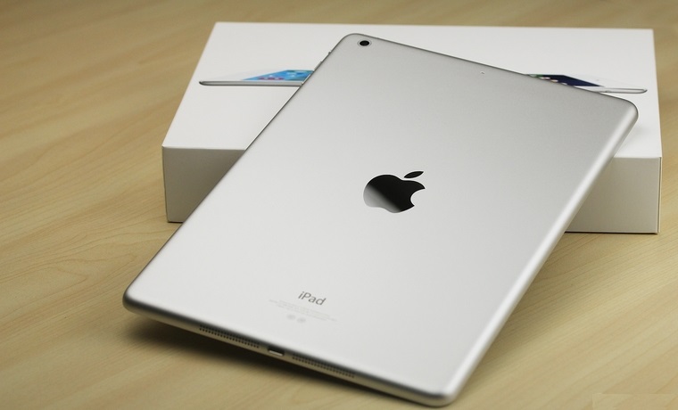 外观一个赞 iPad Air银色平板图赏_2