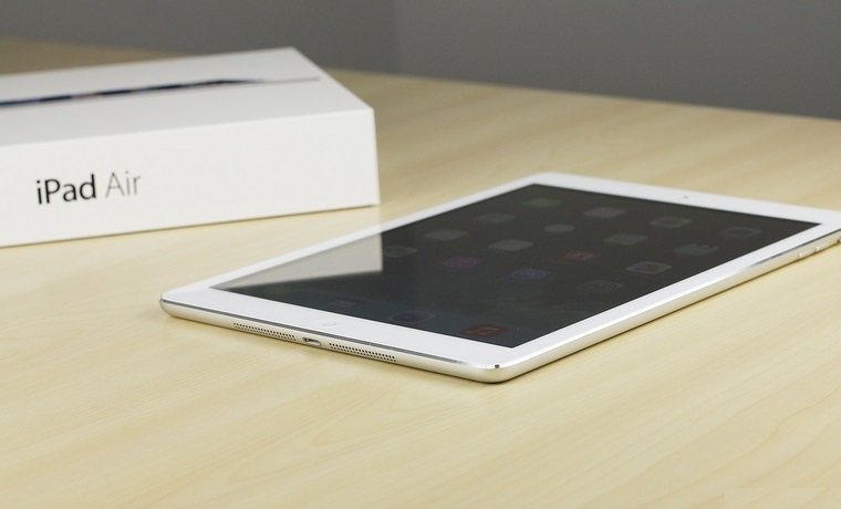 外观一个赞 iPad Air银色平板图赏_5
