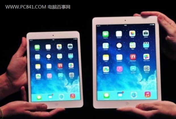 iPad Air和iPad Mini2机身尺寸对比