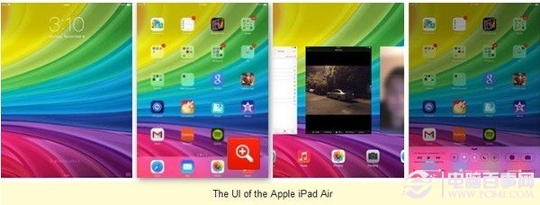 iPad Air和三星Note 10.1系统对比