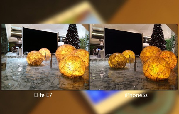 金立E7和iPhone5s拍照样张对比
