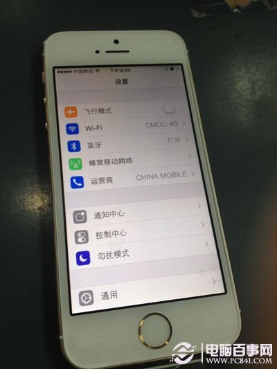 iphone5s升级移动4G流程介绍 iphone5s 4G破解实测