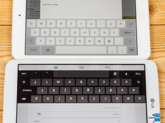 便携新平板 LG G Pad对比iPad mini 2_3