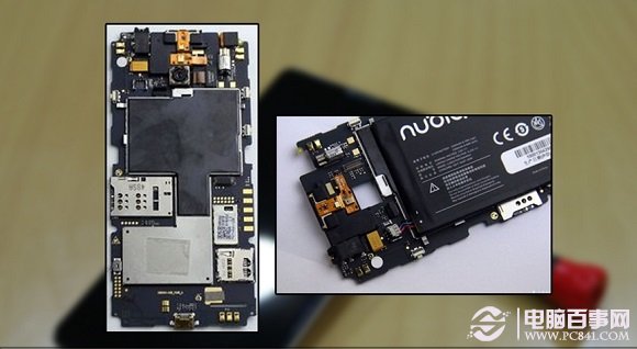 努比亚Z5 mini内部主板结构图