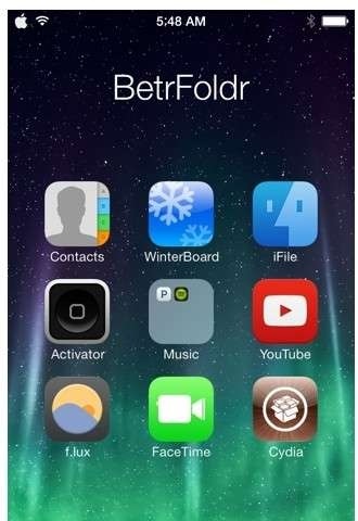 Betrfoldr怎么用 iOS7越狱插件Betrfoldr怎么设置？