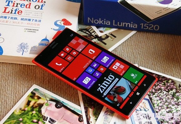 诺基亚Lumia 1520巨屏手机推荐