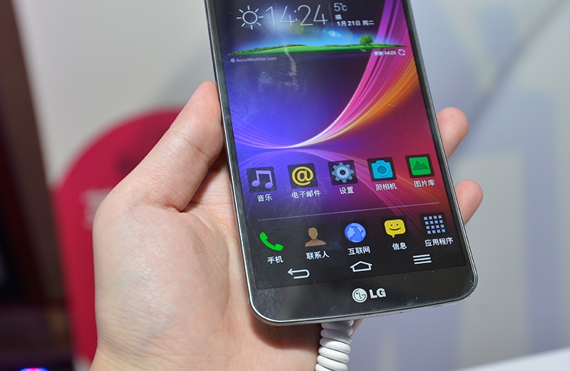 6寸曲面柔性屏 LG G Flex手机图赏_8