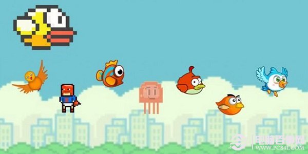 Flappy bird游戏界面