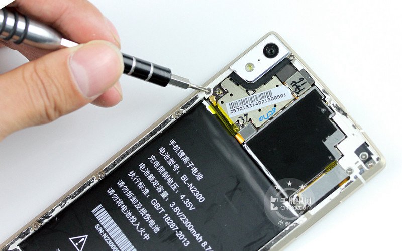 金立S5.5拆机图解详细评测 最薄手机做工如何？_6