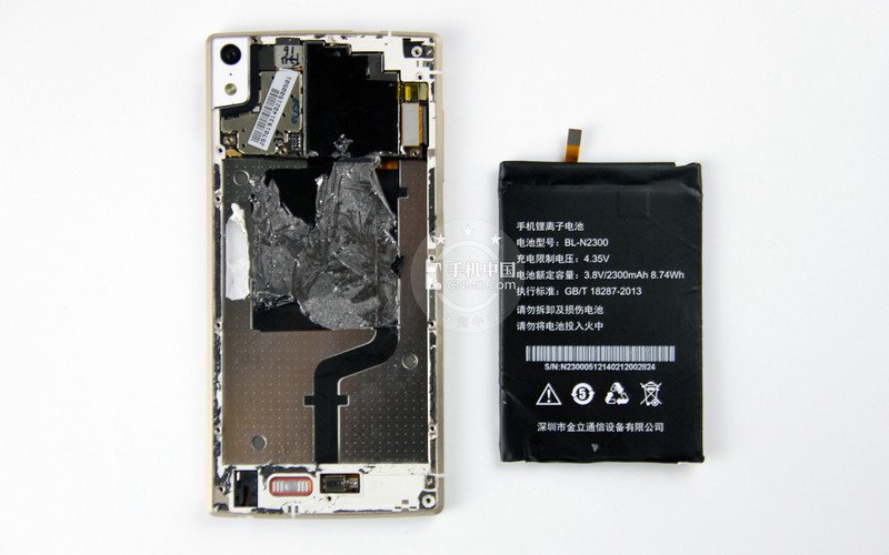 金立S5.5拆机图解详细评测 最薄手机做工如何？_12