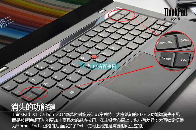 2K超清触摸屏 ThinkPad X1 Carbon笔记本图赏(8/15)