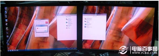 Win7操作系统设置两个显示器方法  两台显示器如何共用同一台电脑