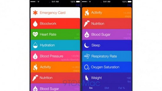 iOS 8新特性：健康应用