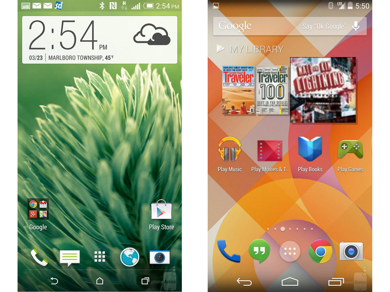 HTC M8和Nexus 5哪个好？HTC M8对比Nexus 5 对比图赏_19