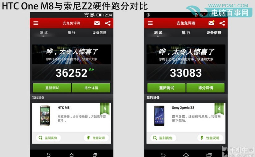 顶级旗舰对决！HTC One M8对比索尼Z2图文评测_26