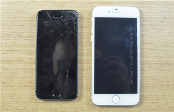 iPhone6对比iPhone5s图赏 外观大变！