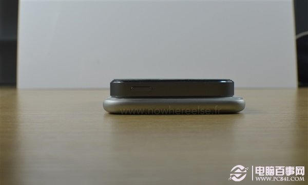 iPhone6对比iPhone5s机身顶部图片