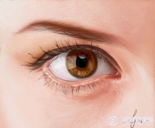 PS如何制作超写实眼睛，利用绘图板制作超写实眼睛
