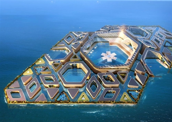 超级海上漂浮城市