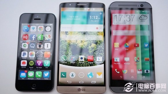 LG G3采用窄屏幕边框设计
