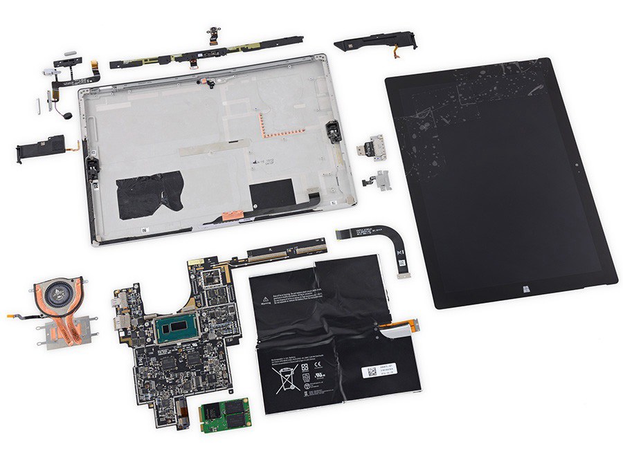 维修困难 微软Surface Pro 3拆解图赏_35