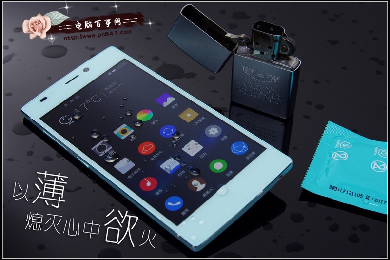 最薄智能手机 金立ELIFE S5.5蓝色版真机图赏_2