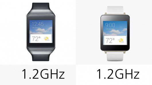 三星Gear Live 和 LG G Watch哪个好？详细功能参数对比