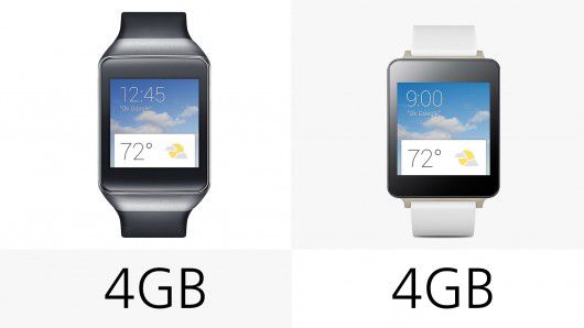 三星Gear Live 和 LG G Watch哪个好？详细功能参数对比