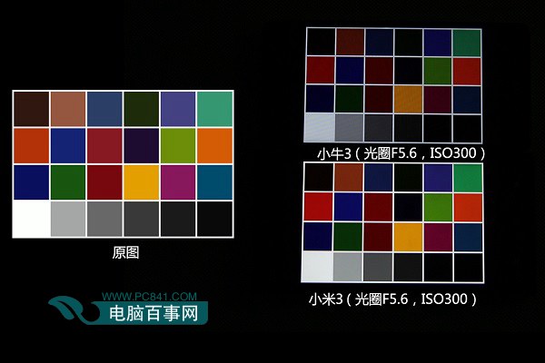 小米3和努比亚Z7 mini屏幕画质对比