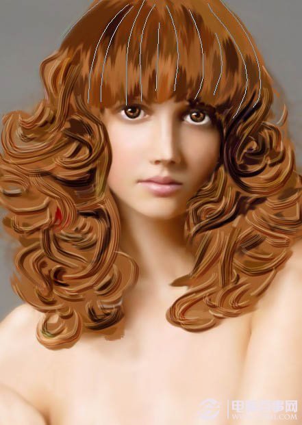 img201007271425470 Photoshop鼠绘漂亮的金发美女模特