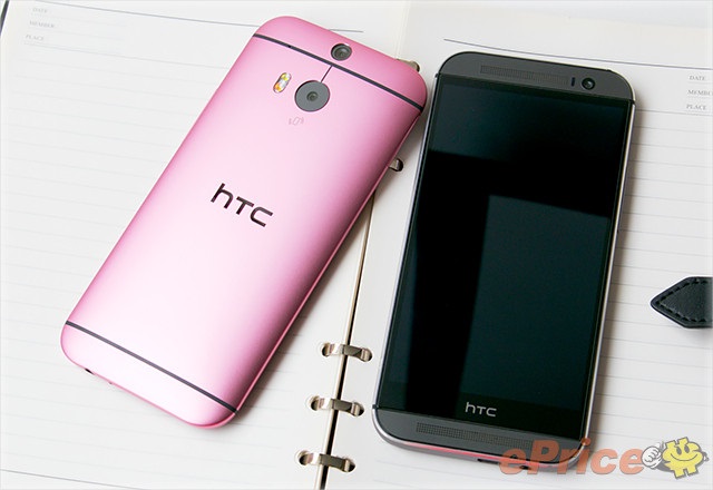 精湛一体金属机身 HTC One M8粉色图片图赏_14