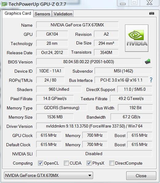 GPU-Z显卡检测工具