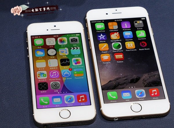 iPhone6和iPhone 6 Plus屏幕对比