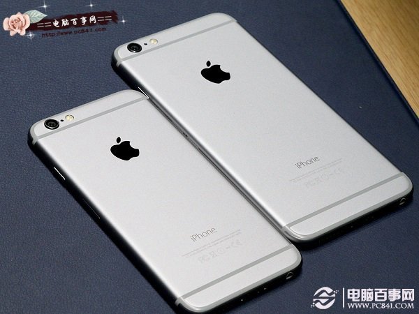 iPhone6和iPhone6 Plus背面对比
