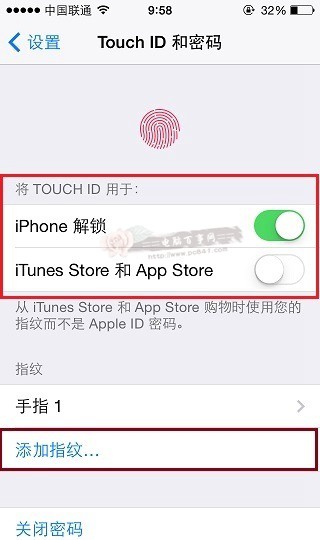 iPhone6 Plus指纹识别设置教程3