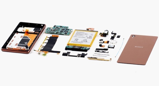 索尼Xperia Z3拆解：做工扎实，容易维修