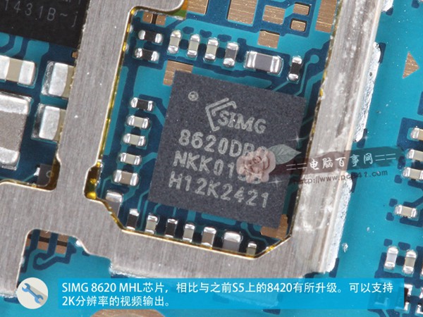 图为SIMG 8620 MHL芯片