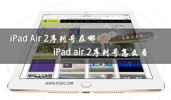 iPad Air 2序列号在哪 iPad air 2序列号怎么看？