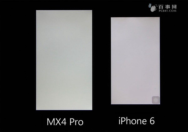魅族MX4 Pro和iPhone6屏幕白平衡画质对比