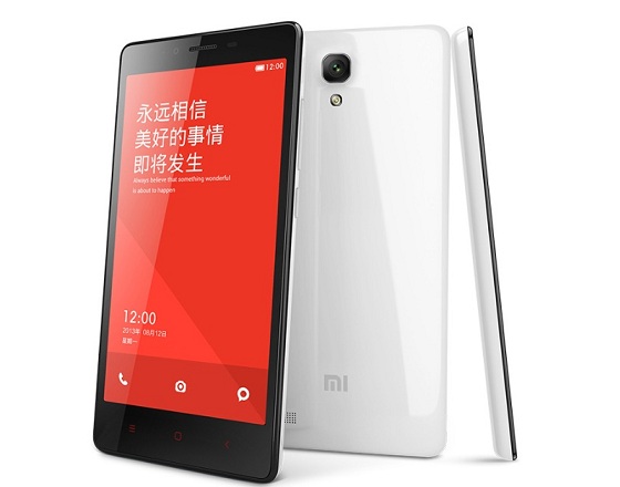 红米Note 4G增强版背面外观