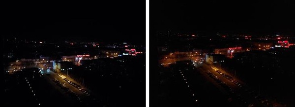 魅蓝Note和红米Note夜间拍照样张对比