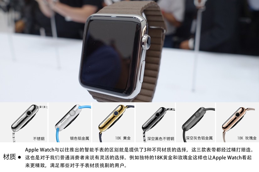 苹果奢华智能手表 30张Apple Watch图片赏_2