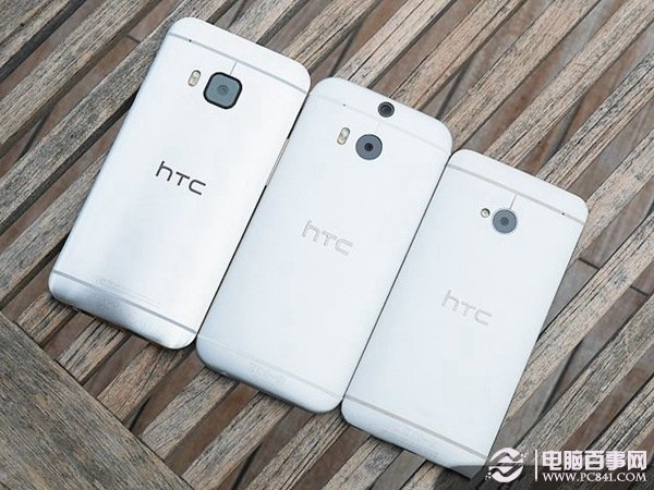 HTC One M9/M8/M7机身背面对比