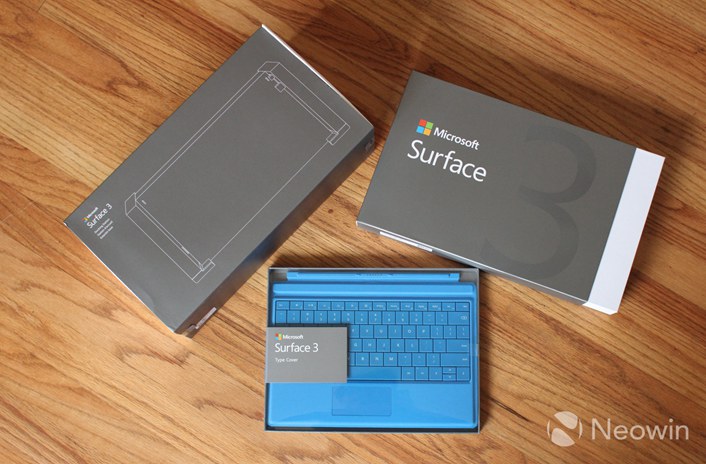 Surface 3平板包装盒图片