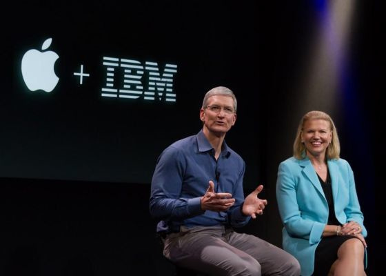 IBM与苹果：从“宿敌”到“战友”