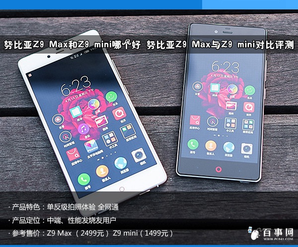 努比亚Z9 Max和Z9 mini哪个好 努比亚Z9 Max与Z9 mini对比评测