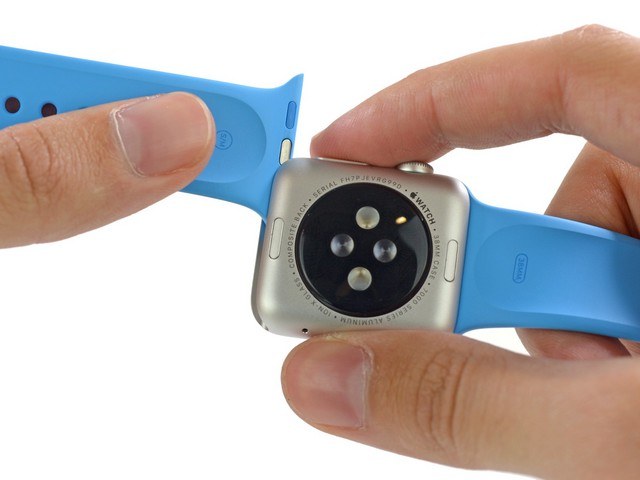 Apple Watch表带拆卸图解