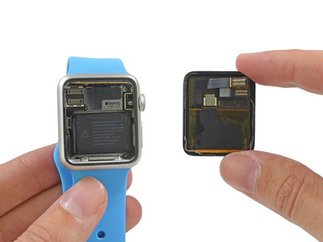 Apple Watch屏幕与主体分离