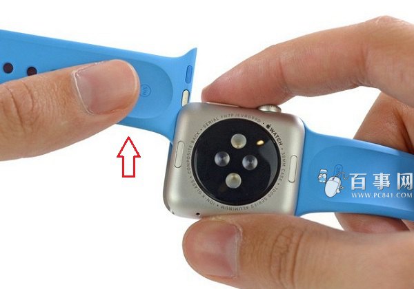 苹果Apple Watch换表带教程